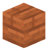 Голова Minecraft — Acacia Planks