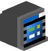 Голова Minecraft — ATM (upper)