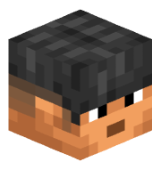 An image of the person's Minecraft head provided by mc-heads.net