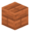 Голова Minecraft — Acacia Planks