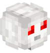 Голова Minecraft — Albino Grub
