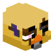 Голова Minecraft — Abandoned Chica
