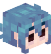 Голова Minecraft — 2-D