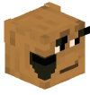 Голова Minecraft — Chill Guy