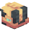 Голова Minecraft — Robot Dragon