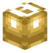 Голова Minecraft — Alchemical Gold