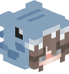 Tête 3D de capyrodog