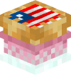 Голова Minecraft — American Pie