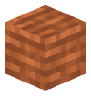 Голова Minecraft — Acacia Planks