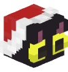 Голова Minecraft — Christmas Cat
