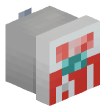 Голова Minecraft — A1 Kilometer Marker (belgium)