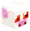 Голова Minecraft — Albino Bat
