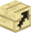 Голова Minecraft — Birch Arrow Right Up