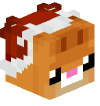 Голова Minecraft — Christmas Cat
