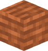 Голова Minecraft — Acacia Planks