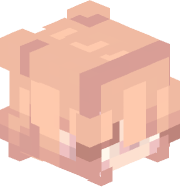 An image of the person's Minecraft head provided by mc-heads.net