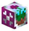 Голова Minecraft — Abiphone Flip+: Flower