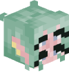 Голова Minecraft — 4-Eyed Elf