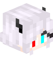 An image of the person's Minecraft head provided by mc-heads.net