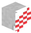 Голова Minecraft — 3-Slash Sign (China)