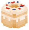 Голова Minecraft — Angel Food Cake