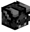 Голова Minecraft — Bat (grayed)