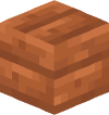 Голова Minecraft — Acacia Planks