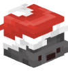 Голова Minecraft — Christmas Bear