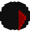 Голова Minecraft — Red Diamond Play Button