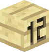 Голова Minecraft — Birch 12