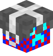 An image of the person's Minecraft head provided by mc-heads.net