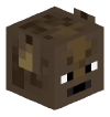 Голова Minecraft — Bat