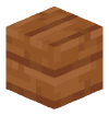 Голова Minecraft — Acacia Planks