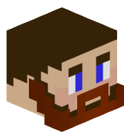 An image of the person's Minecraft head provided by mc-heads.net