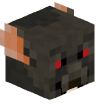Голова Minecraft — Bat