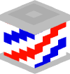 Голова Minecraft — Barber Pole