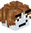 Tête 3D de maxibiiite