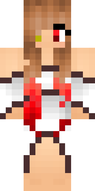 RoseyWife Minecraft-skin i fuld figur